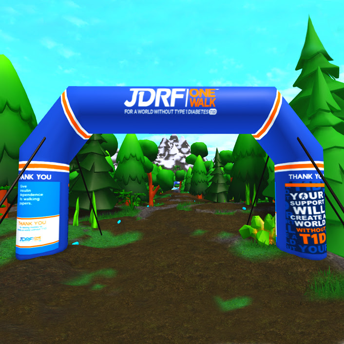JDRF One World - A Virtual World Inside Roblox - Northern