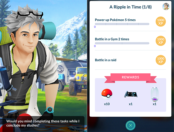Pokémon GO Celebi - A Ripple In Time Special Research Walkthrough