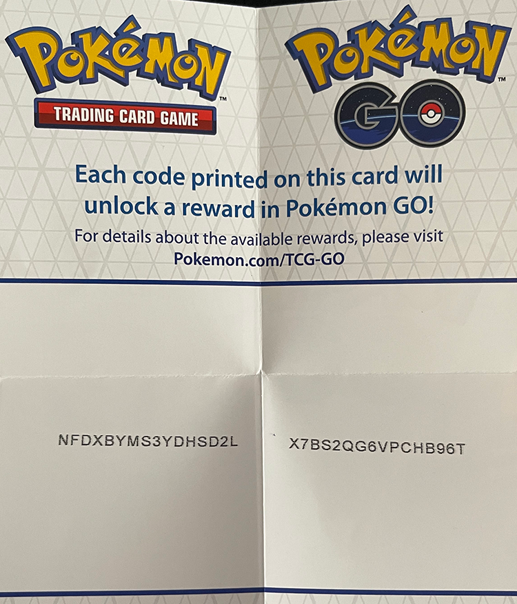 Pokémon Go promo codes for December 2023
